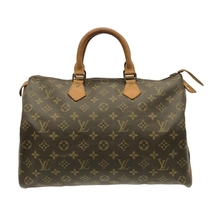 ルイヴィトン LOUIS VUITTON ハンドバッグ M41524 スピーディ35 モノグラム・キャンバス SA バッグ モノグラム_画像1