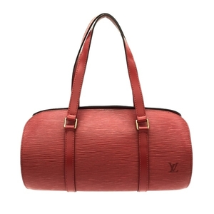 ルイヴィトン LOUIS VUITTON ハンドバッグ M52227 スフロ レザー（LVロゴの刻印入り） カスティリアンレッド AR1906 バッグ エピ