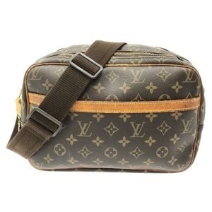 ルイヴィトン LOUIS VUITTON ショルダーバッグ M45254 リポーターPM モノグラム・キャンバス、ヌメ革 - SP1004 バッグ モノグラム