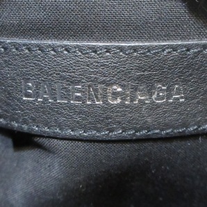 バレンシアガ BALENCIAGA トートバッグ 714187 ハードウェア2.0 トートバッグ キャンバス×レザー 黒 レディース BBモノグラム柄 バッグの画像7