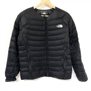 ノースフェイス THE NORTH FACE ダウンジャケット サイズL - 黒 レディース 長袖/冬 ジャケット