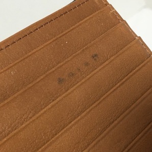メゾンマルジェラ Maison Margiela 2つ折り財布 S55UI0188 - レザー ダークネイビー 財布の画像6