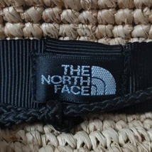 ノースフェイス THE NORTH FACE ハット F - 指定外繊維(ラフィア) ベージュ×黒 ストローハット 帽子_画像5