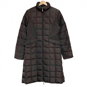  Moncler MONCLER down coat size 1 S - dark brown lady's long sleeve / Zip up / winter coat 