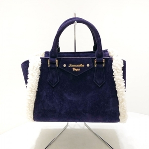 Саманта Вега Саманта Вега Сумочка -Верероа X Mouton Navy Bag