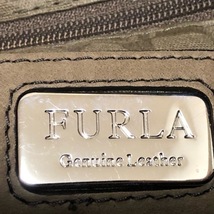 フルラ FURLA ハンドバッグ - レザー ピンクベージュ×ライトグレー×ダークグレー 型押し加工 バッグ_画像8