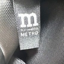 マリメッコ marimekko リュックサック Metro バックパック ナイロン 黒 美品 バッグ_画像8