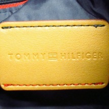 トミーヒルフィガー TOMMY HILFIGER ショルダーバッグ - キャンバス×レザー ネイビー×レッド バッグ_画像8