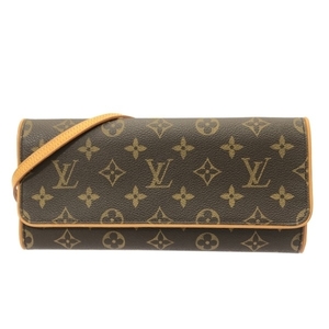 ルイヴィトン LOUIS VUITTON ショルダーバッグ M51852 ポシェット・ツインGM モノグラム・キャンバス - FL0051 バッグ モノグラム