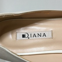 ダイアナ DIANA フラットシューズ 24 1/2 - レザー アイボリー レディース 美品 靴_画像5