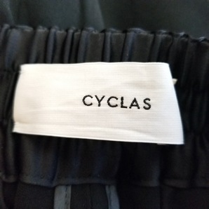 シクラス CYCLAS パンツ サイズ34 S - 黒 レディース フルレングス/ウエストゴム 美品 ボトムスの画像3