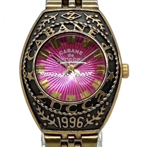 Zucca Watch -1n01-0lw0 Ladies Cabanedezucca pink