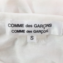 コムデギャルソン コムデギャルソン COMMEdesGARCONS COMMEdesGARCONS 長袖Tシャツ サイズS - 白 レディース フラワー(花) トップス_画像3