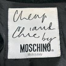 モスキーノ チープ&シック MOSCHINO CHEAP&CHIC サイズI 42 - 黒 レディース 長袖/肩パッド/秋/冬 ジャケット_画像3