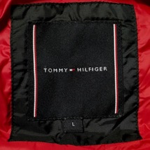 トミーヒルフィガー TOMMY HILFIGER ダウンジャケット サイズL - 黒 メンズ 長袖/ジップアップ/冬 ジャケット_画像3