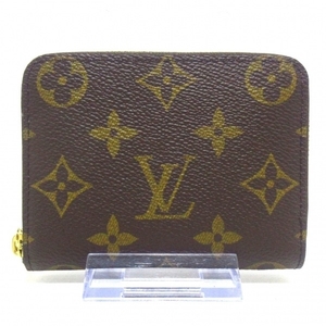 ルイヴィトン LOUIS VUITTON コインケース M60067 ジッピーコインパース モノグラム・キャンバス - RFID確認済み 美品 財布 モノグラム