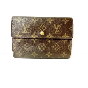 ルイヴィトン LOUIS VUITTON 3つ折り財布 M61202 ポルトトレゾーエテュイパピエ モノグラム・キャンバス - SP0043 財布 モノグラム