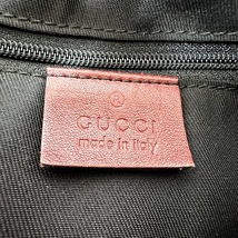 グッチ GUCCI トートバッグ 211944 スーキー,ディアマンテ ジャガード×レザー アイボリー×黒×ボルドー バッグ_画像8