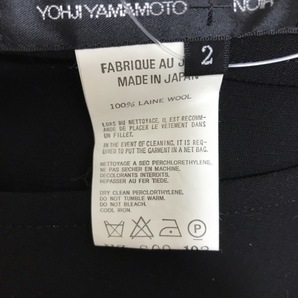ヨウジヤマモト yohjiyamamoto ロングスカート サイズ2 M - 黒 レディース ボトムスの画像5