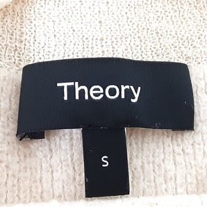 セオリー theory 長袖セーター サイズS - ベージュ×アイボリー レディース トップスの画像3