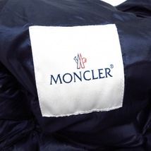 モンクレール MONCLER ダウンベスト サイズ4 XL PORTES(ポルテ) ダークネイビー レディース 秋 ジャケット_画像3
