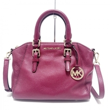 マイケルコース MICHAEL KORS ハンドバッグ - レザー レッド バッグ_画像1