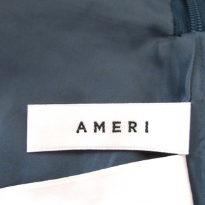 アメリ AMERI ロングスカート サイズM ブルー レディース フリル 美品 ボトムスの画像3