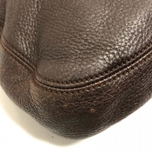 ボッテガヴェネタ BOTTEGA VENETA ショルダーバッグ 125263 - レザー ダークブラウン 美品 バッグ_画像5