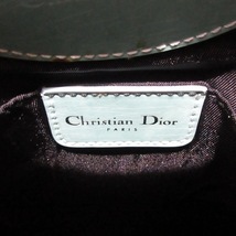 ディオール/クリスチャンディオール DIOR/ChristianDior 小物入れ - ハラコ ダークブラウン×白 財布_画像5