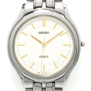SEIKO(セイコー) 腕時計 DOLCE(ドルチェ) 8J41-6030 レディース シェル文字盤 ホワイトシェル×アイボリー
