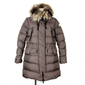 モンクレール MONCLER ダウンコート サイズ1 S 49338-25-C0059 APHROTI(アフロティ) ダークブラウン レディース コート