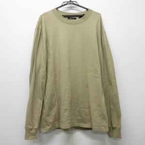 エフオージーエッセンシャルズ FOG ESSENTIALS 長袖Tシャツ サイズL - ベージュ オーバーサイズ 美品 トップス