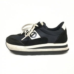  No Name NONAME sneakers 35 - chemistry fiber × suede black lady's insole removal possible shoes 