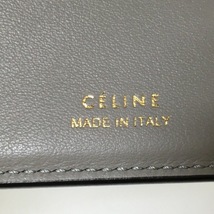 セリーヌ CELINE 3つ折り財布 モール フォールデッドマルチファンクション レザー 黒 財布_画像5