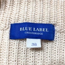 ブルーレーベルクレストブリッジ BLUE LABEL CRESTBRIDGE 長袖セーター/ニット サイズ38 M - ベージュ レディース クルーネック 美品_画像3