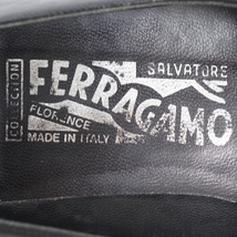 サルバトーレフェラガモ SalvatoreFerragamo パンプス 6 C - レザー 黒 レディース 靴_画像5