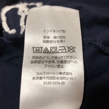 ポロラルフローレン POLObyRalphLauren 長袖Tシャツ サイズM ビッグポニー ダークネイビー メンズ クルーネック トップス_画像4