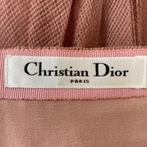 ディオール/クリスチャンディオール DIOR/ChristianDior ロングスカート サイズF 36 - ピンクベージュ レディース プリーツ ボトムス_画像3