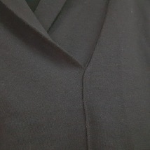 ジュンアシダ JUN ASHIDA 長袖セーター サイズ38 M - 黒 レディース Vネック/フリンジ 美品 トップス_画像6