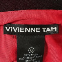 ヴィヴィアンタム VIVIENNE TAM 長袖カットソー サイズ0 XS - 黒×ピンク×マルチ レディース トップス_画像3