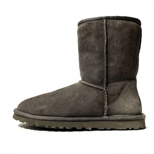 アグ UGG ショートブーツ 23 5825 - ムートン ダークグレー レディース 靴