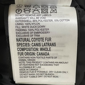 カナダグース CANADA GOOSE ダウンコート サイズXS 2603JL - ダークネイビー レディース 長袖/ファー/冬 コートの画像5