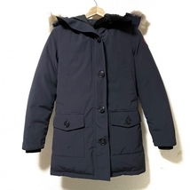 カナダグース CANADA GOOSE ダウンコート サイズXS 2603JL - ダークネイビー レディース 長袖/ファー/冬 コート_画像1