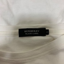 バーバリーブラックレーベル Burberry Black Label 半袖Tシャツ サイズ3 L - 白×グレー メンズ クルーネック トップス_画像3