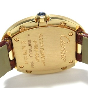 Cartier(カルティエ) 腕時計 ベニュワールSM W8000007 レディース K18PG/新型/クロコベルト シルバーの画像3