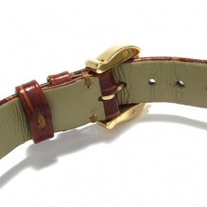 Cartier(カルティエ) 腕時計 ベニュワールSM W8000007 レディース K18PG/新型/クロコベルト シルバーの画像4