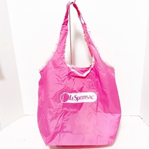 Lesport Sack Lesportsac Tote Bag -Nylon Pink Folding/Eco Bectain Bag Sag