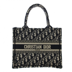 ディオール/クリスチャンディオール DIOR/ChristianDior トートバッグ M1265ZRIW_M928 ブックトートスモールバッグ ジャガード 美品 バッグ