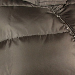モンクレール MONCLER ダウンコート サイズ3 L FLAMMETTE(フラメッテ) 黒 レディース 長袖/ジップアップ/冬 美品 コートの画像9