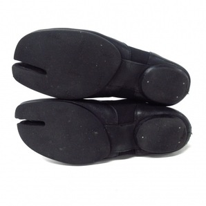 メゾンマルジェラ Maison Margiela シューズ S37WP0121 - レザー 黒 メンズ 足袋/サイドゴア/アウトソール張替済 靴の画像4